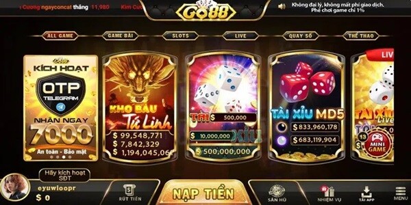 Go88 - Cổng game đổi thưởng với nhiều siêu phẩm hấp dẫn 6 Hé lộ về những trò chơi hot và hấp dẫn nhất tại Go88